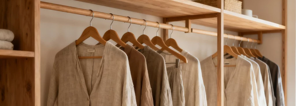 Une garde-robe minimaliste